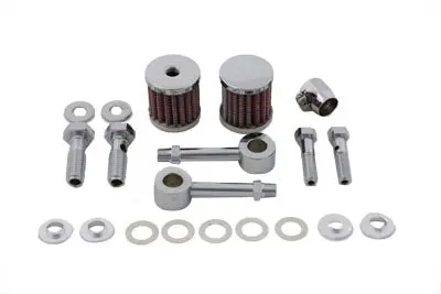 Sifton Dual Breather Kit - V-Twin Mfg. 1