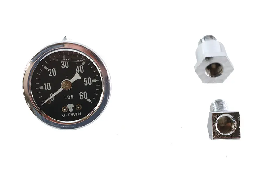 Liquid Filled Oil Gauge - V-Twin Mfg. 1