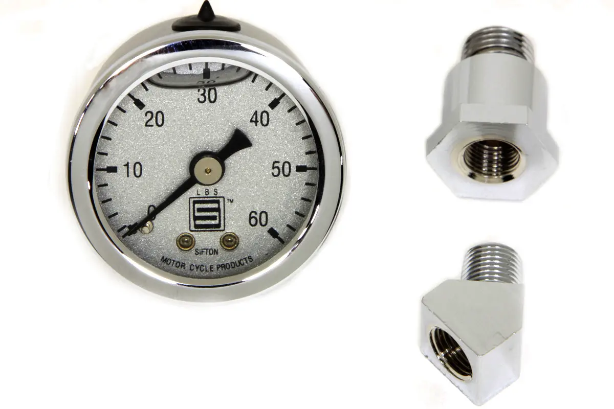 Oil Pressure Gauge - V-Twin Mfg. 1