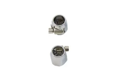 Hex Chrome Econo Seal Hose End Set - V-Twin Mfg. 1