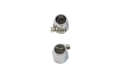 Hex Chrome Econo Seal Hose End Set - V-Twin Mfg. 1