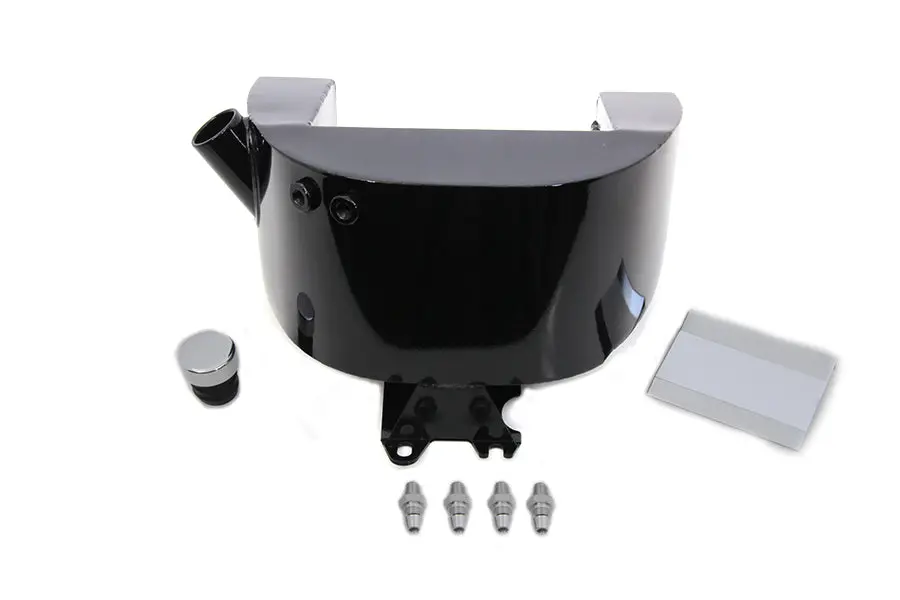 Electric Start Oil Tank Black - V-Twin Mfg. 1
