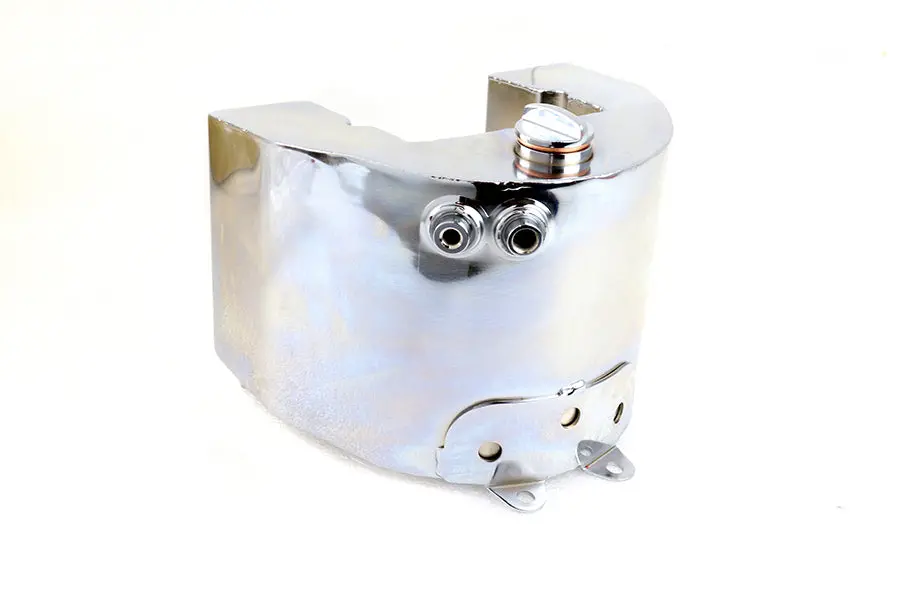 Replica Oil Tank Chrome With Smooth Top - V-Twin Mfg. 1