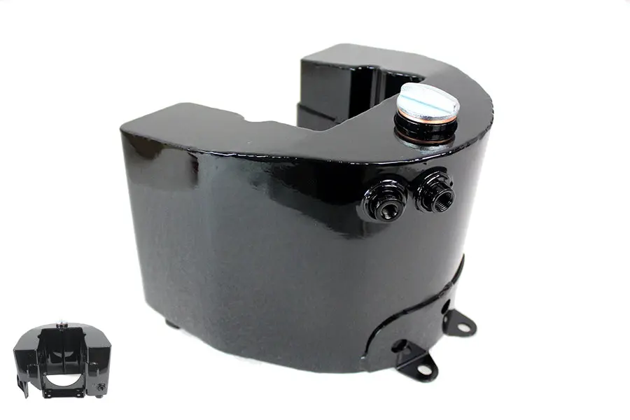Replica 1936 Knucklehead Black Oil Tank - V-Twin Mfg. 1