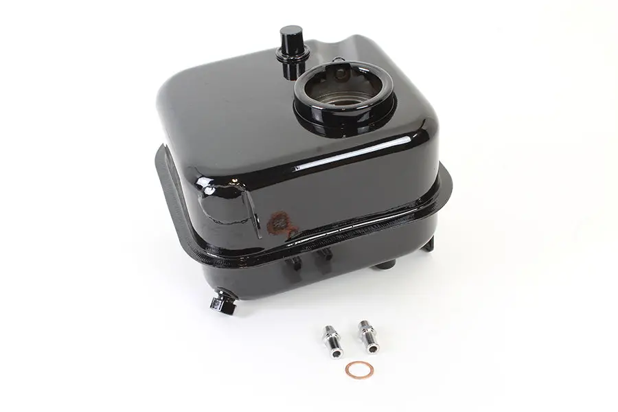 Black Flh Oil Tank - V-Twin Mfg. 1