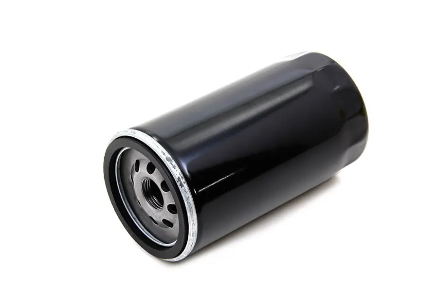 Black Extra Long Spin On Oil Filter - V-Twin Mfg. 1
