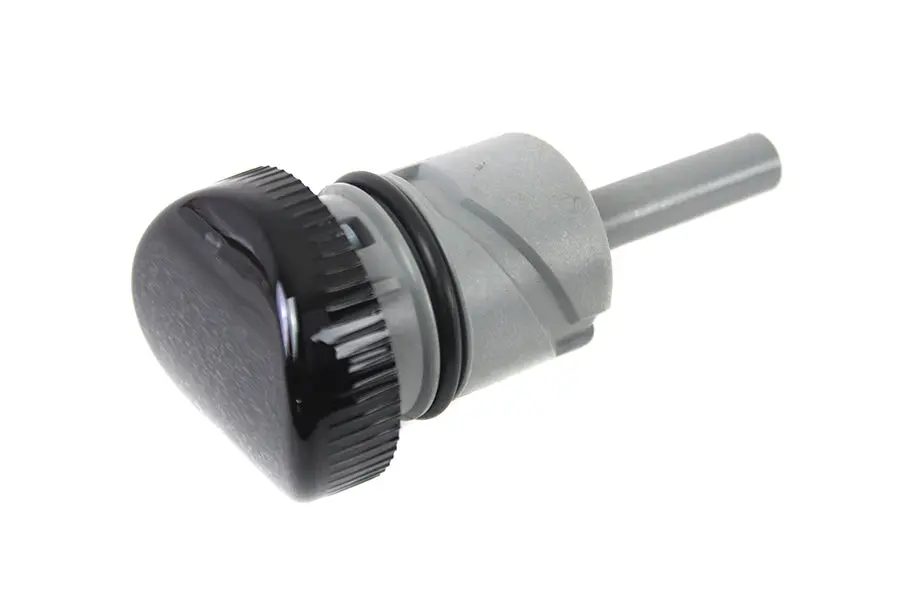 Oil Tank Dipstick Cap Assembly Black - V-Twin Mfg. 1