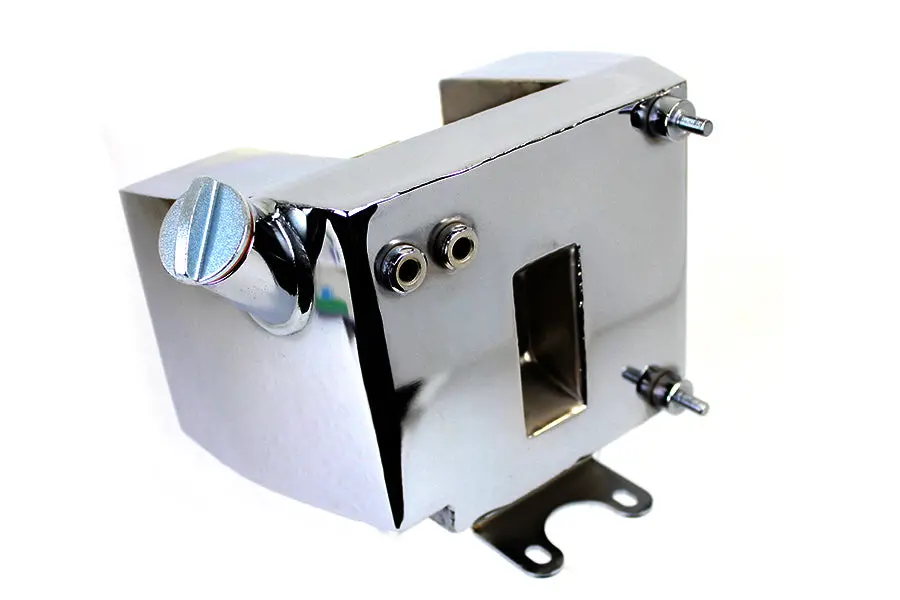 45 Wl Chrome Side Fill Wrap Around Oil Tank - V-Twin Mfg. 1