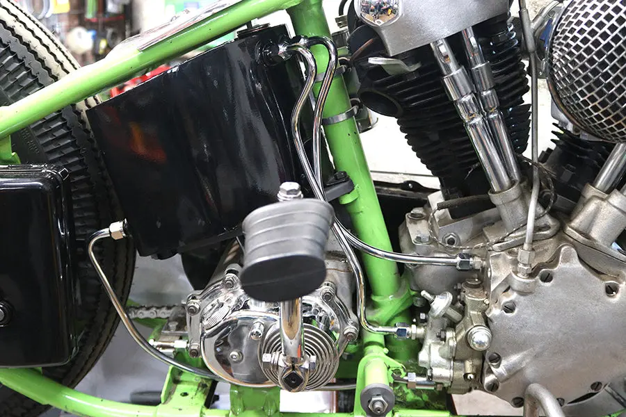 Chrome Oil Line Set - V-Twin Mfg. 1