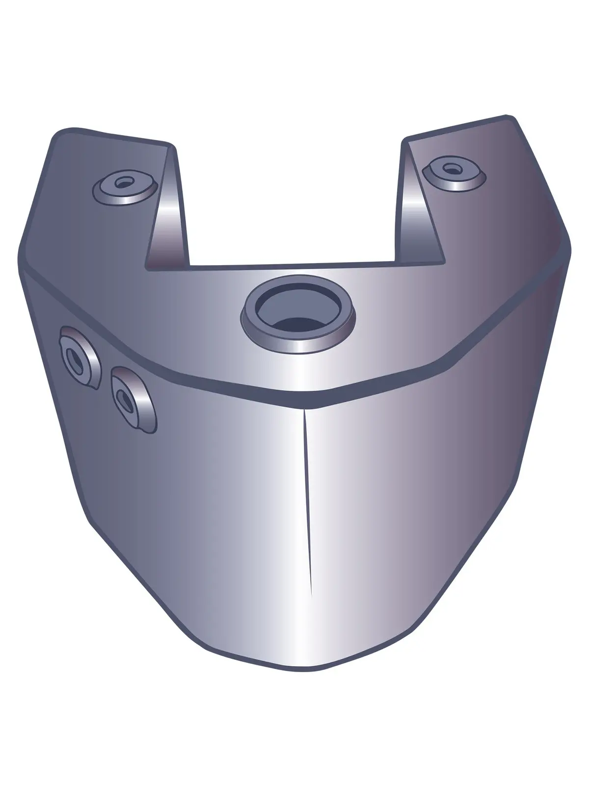 Rigid Frame Oil Tank Chrome - V-Twin Mfg. 1