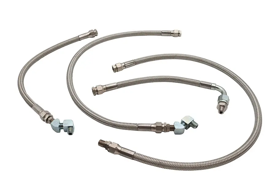 Oil Line Kit Stainless Steel - V-Twin Mfg. 1