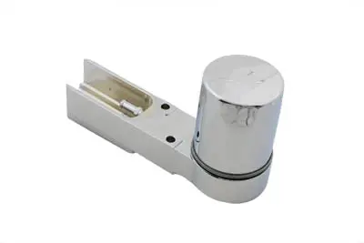 Chrome Billet Oil Filter Bracket - V-Twin Mfg. 1