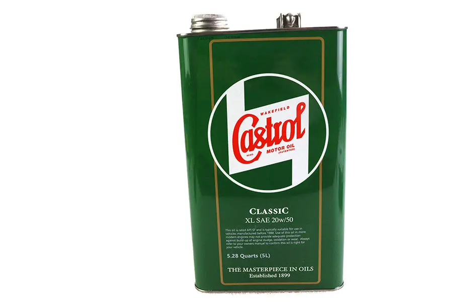 Castrol Classic Preimum Xl 20W-50 Oil - V-Twin Mfg. 1