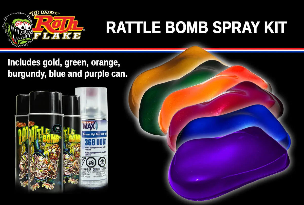 Rattle Bomb Spray Kit - V-Twin Mfg. 1