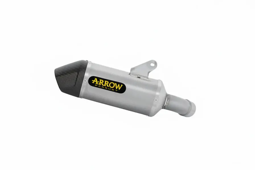 Arrow Motoguzzi V100 Mandello / Stelvio E5+ 2025 Indy Race Evo Titanium Exhaust - 77506Pk 1