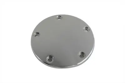 Domed Ignition System Cover 5-Hole Chrome - V-Twin Mfg. 1