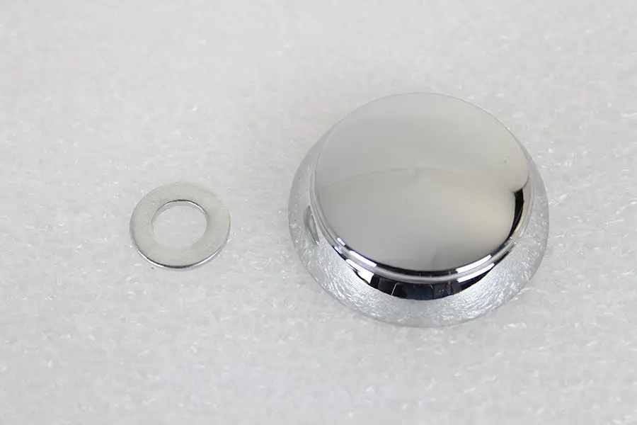Chrome Tour-Pak Lock Cover - V-Twin Mfg. 1