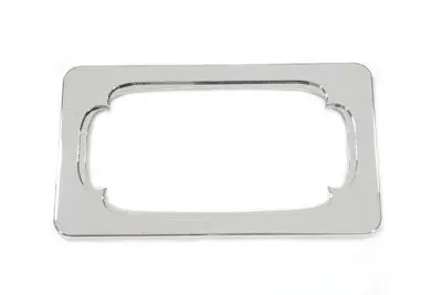 License Plate Frame Thorn Style Chrome Billet - V-Twin Mfg. 1