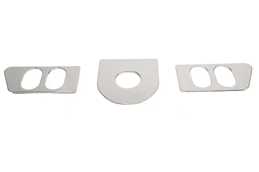 Ignition Switch Cover Set Chrome - V-Twin Mfg. 1