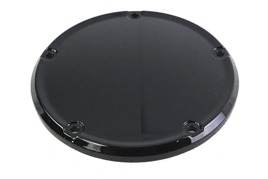 Gloss Black 5 Hole Domed Derby Cover - V-Twin Mfg. 1