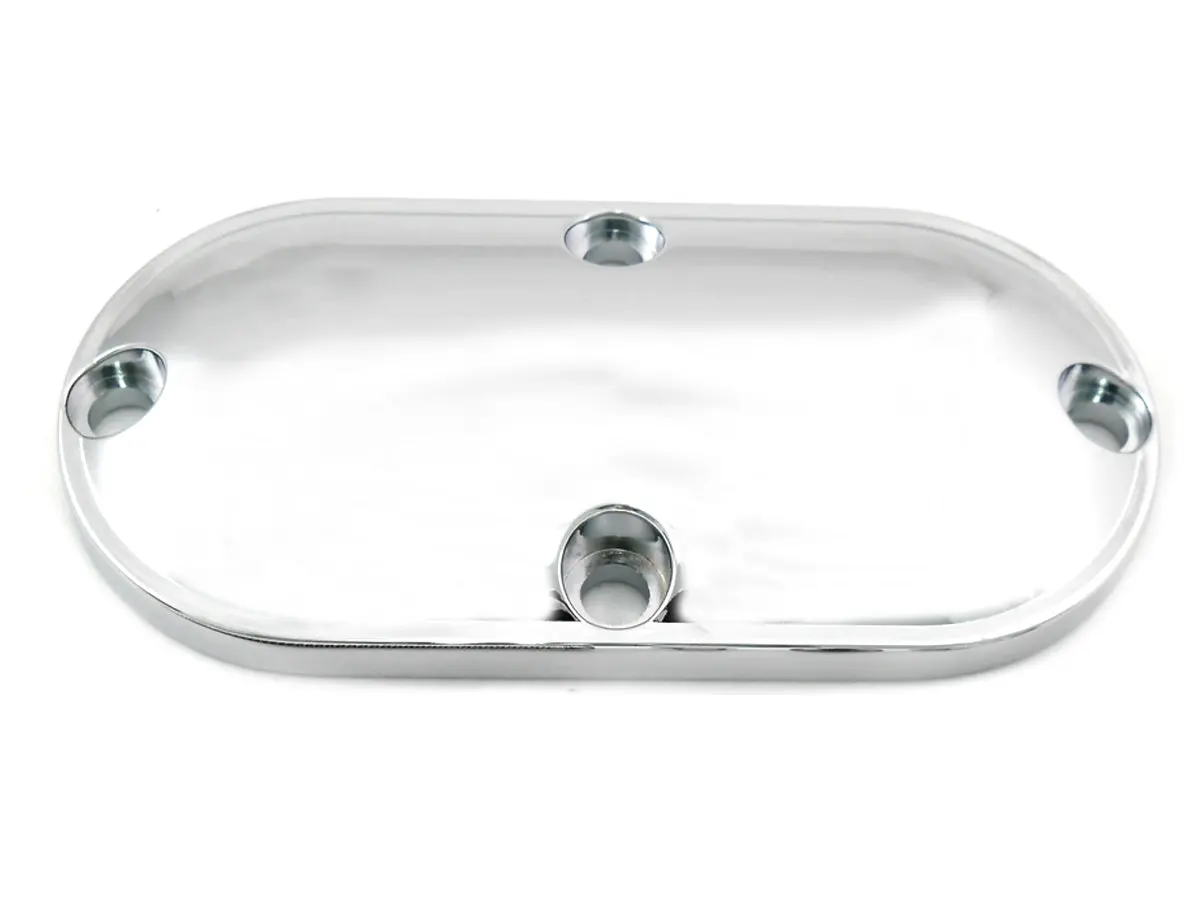 Chrome Smooth Inspection Cover - V-Twin Mfg. 1