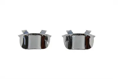 Chrome Bar Bullet Visor - V-Twin Mfg. 1