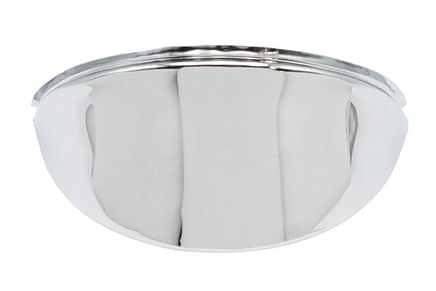 7 Inch Headlamp Visor Chrome - V-Twin Mfg. 1