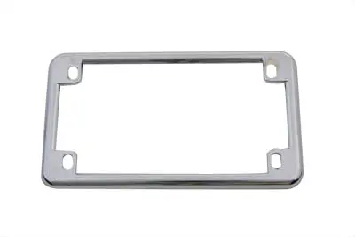 License Plate Frame Chrome - V-Twin Mfg. 1
