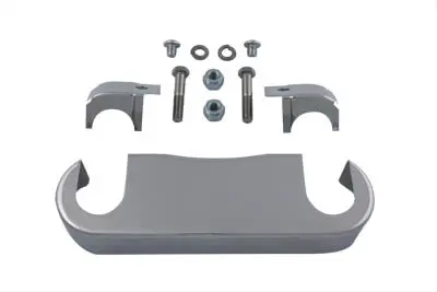 35Mm Lower Fork Stem Cover Chrome - V-Twin Mfg. 1