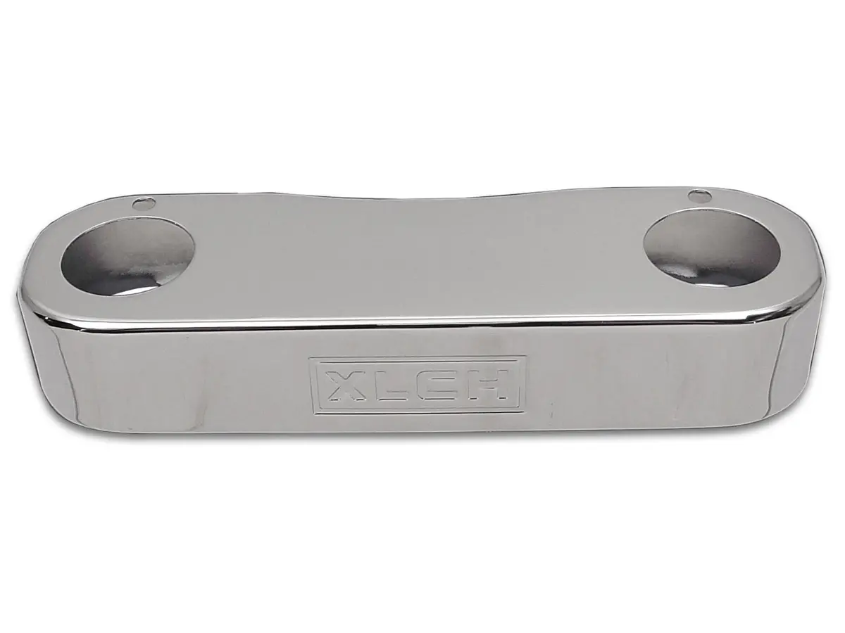 Lower Fork Stem Cover Chrome - V-Twin Mfg. 1