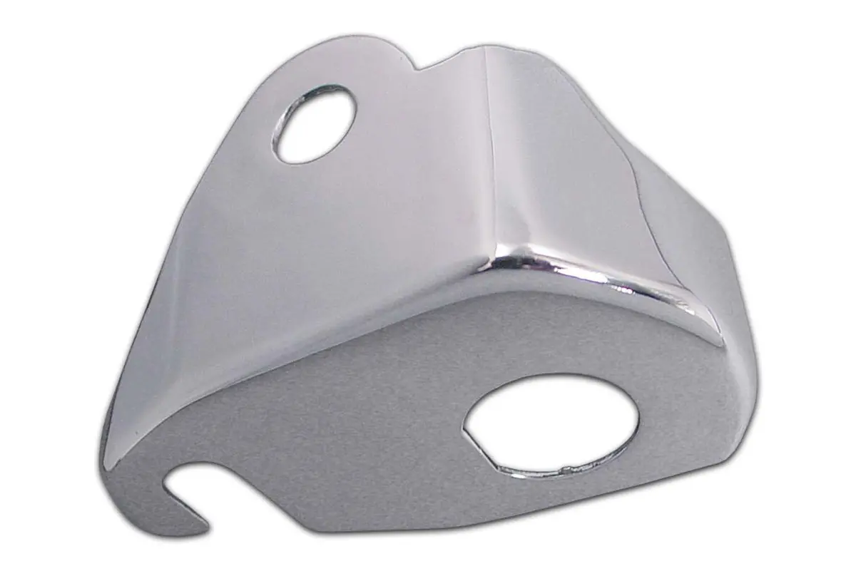 Chrome Ignition Switch Cover - V-Twin Mfg. 1