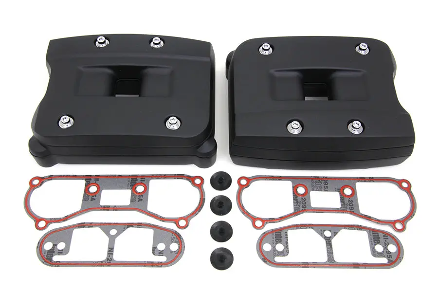 Black Rocker Box Cover Set - V-Twin Mfg. 1
