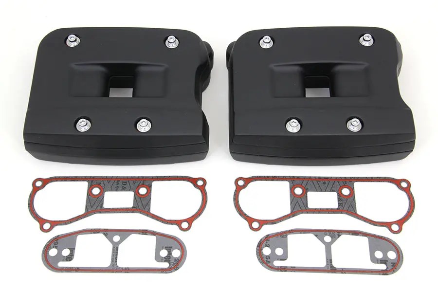 Black Rocker Box Cover Set - V-Twin Mfg. 1