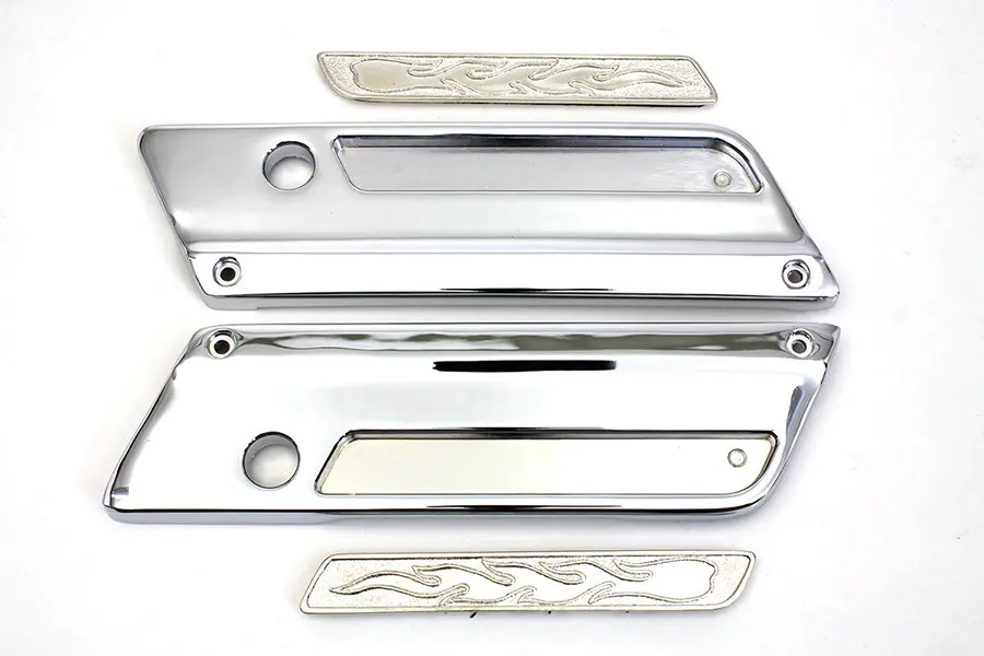 Saddlebag Latch Cover Set - V-Twin Mfg. 1