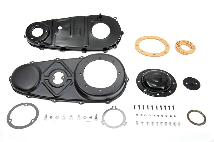 Black Primary Cover Kit - V-Twin Mfg. 1