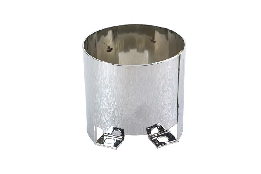 Chrome Starter Solenoid End Cover - V-Twin Mfg. 1