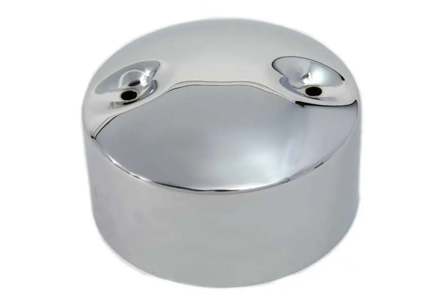 Chrome Generator 3-Brush End Cover - V-Twin Mfg. 1