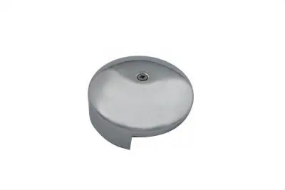 Chrome Generator 2-Brush End Cover - V-Twin Mfg. 1