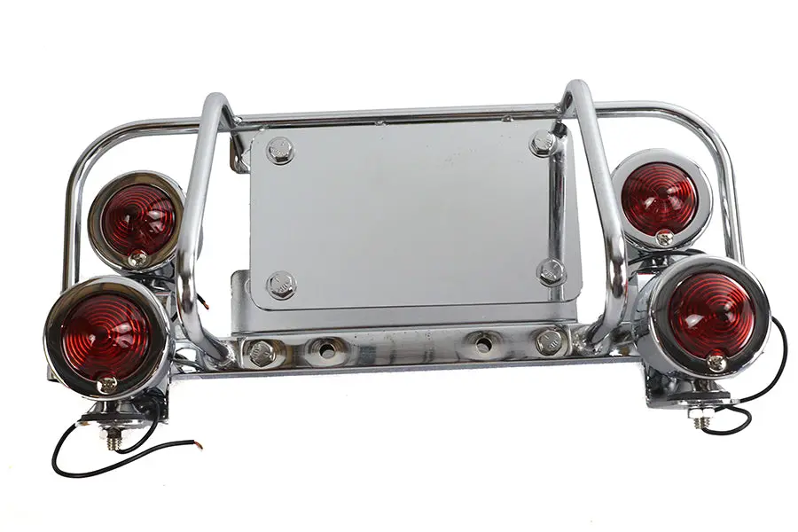 Chrome Dresser Light Bar - V-Twin Mfg. 1