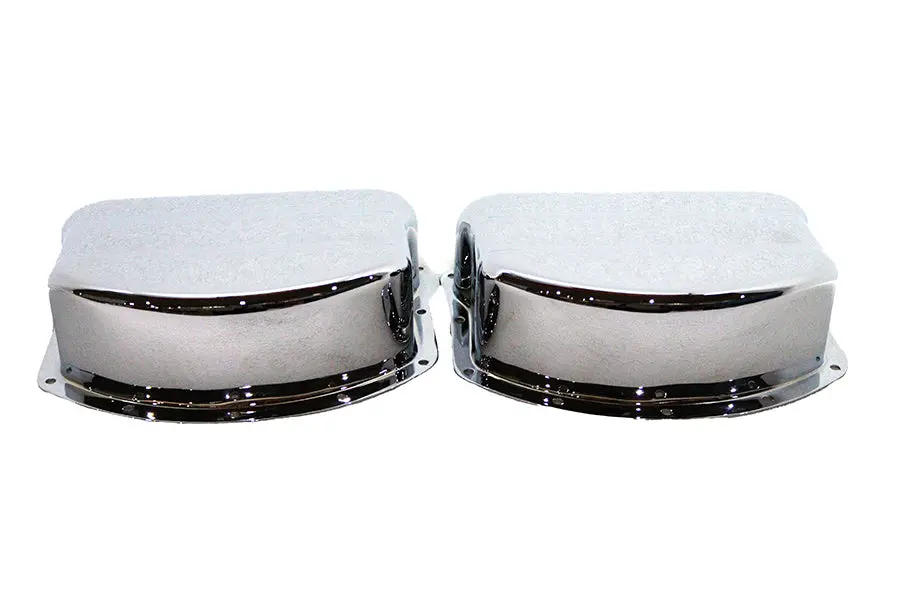 Panhead Cover Set Chrome - V-Twin Mfg. 1