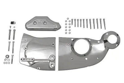 Chrome Cam And Sprocket Cover Kit - V-Twin Mfg. 1