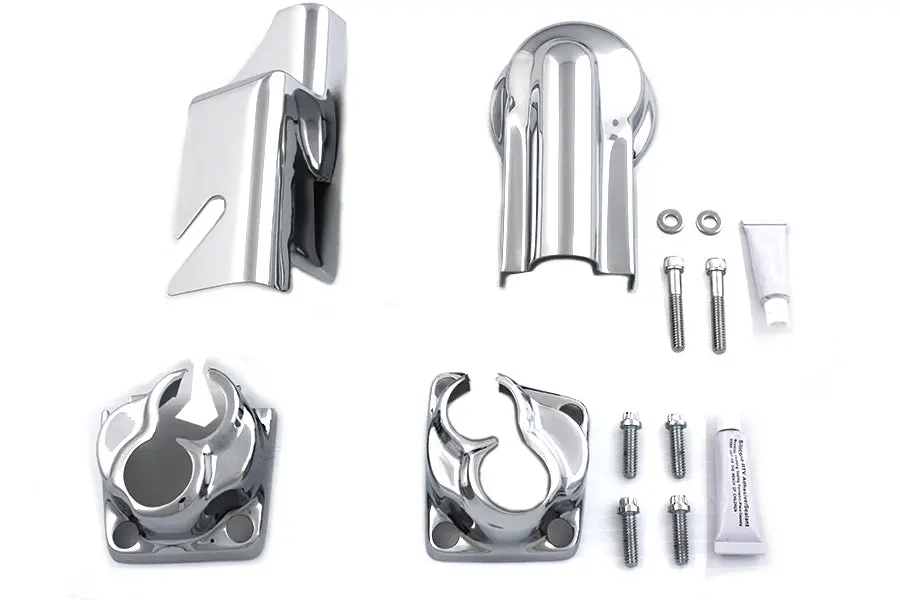Chrome Oil Pump Dress Up Kit - V-Twin Mfg. 1