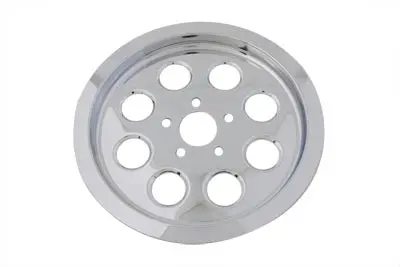Outer Pulley Cover 70 Tooth Chrome - V-Twin Mfg. 1