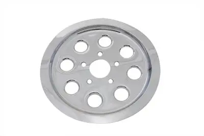 Rear Pulley Cover 61 Tooth Chrome - V-Twin Mfg. 1