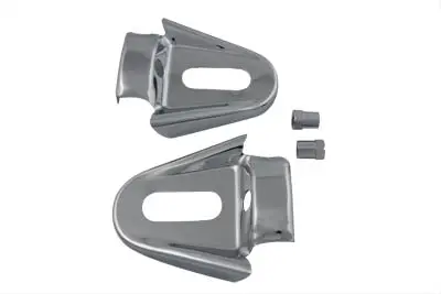 Rear Frame Cover Set Chrome - V-Twin Mfg. 1