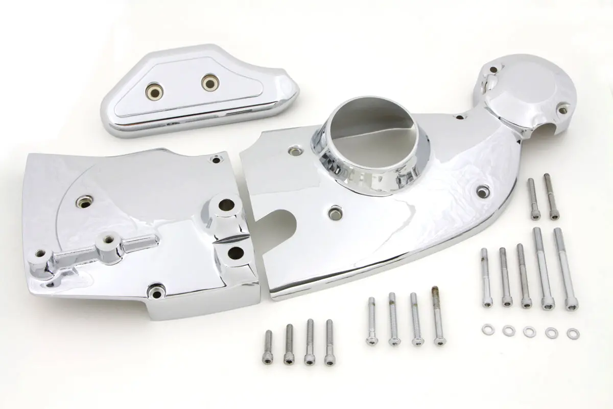 Chrome Cam And Sprocket Cover Kit - V-Twin Mfg. 1