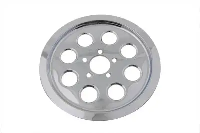 Outer Pulley Cover 70 Tooth Chrome - V-Twin Mfg. 1