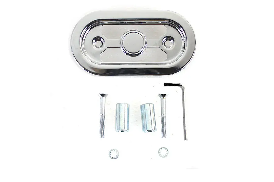 Voltage Regulator Cover Chrome - V-Twin Mfg. 1