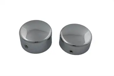 Swingarm Dome Cover Set Chrome - V-Twin Mfg. 1