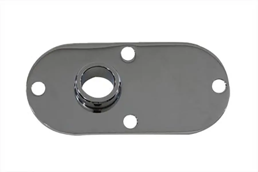 Oval Inspection Cover Chrome - V-Twin Mfg. 1